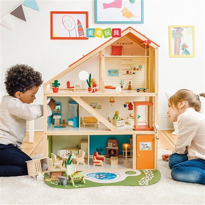 מטבח הרמה מעץ 3 -שכבתי